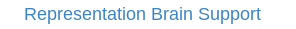 Brain Support Representations